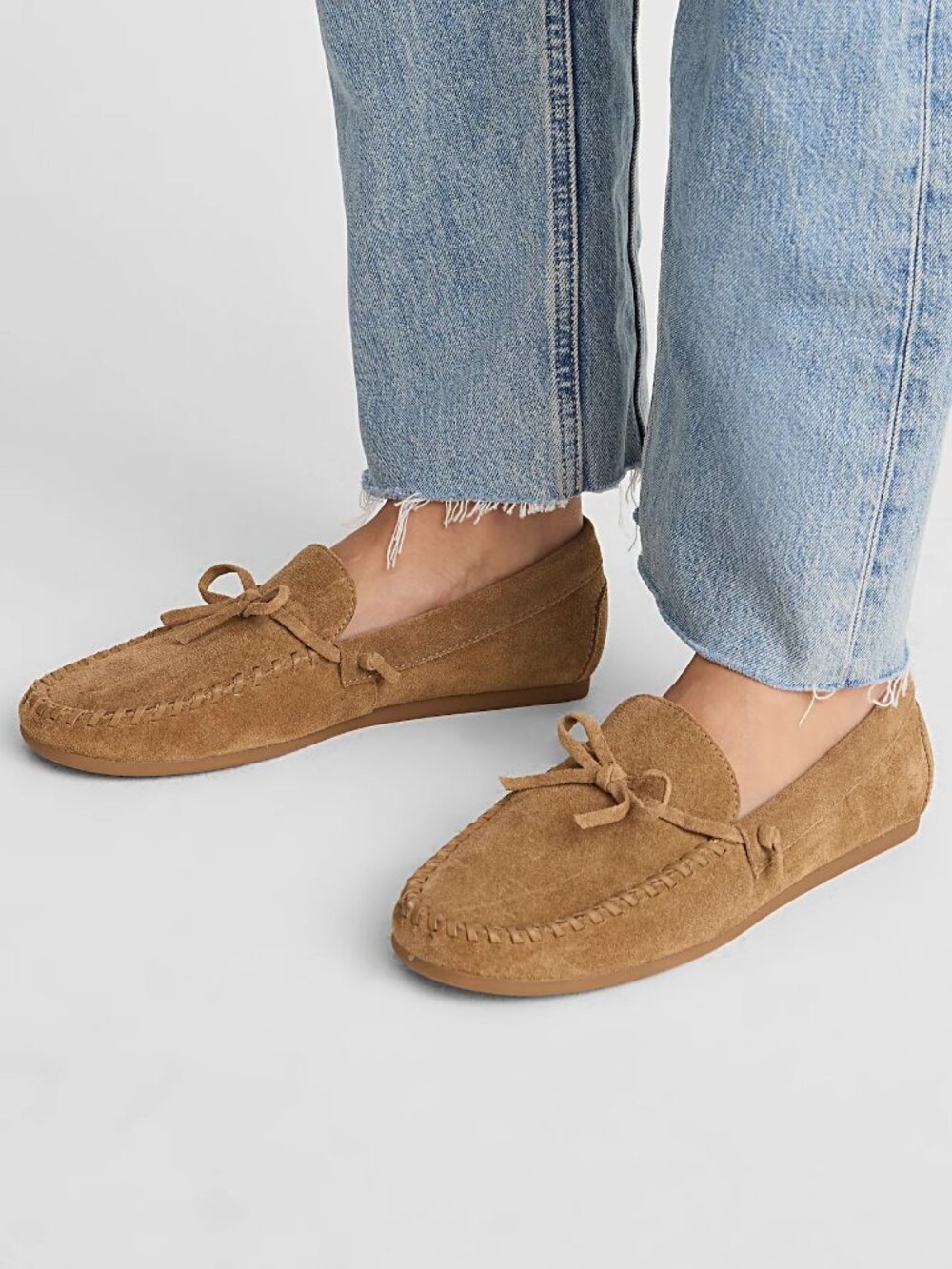 Madewell The Meadow Whipstitched Driver in Classic Desert, Size 7.5 - Picture 2 of 11